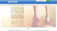 Desktop Screenshot of bodybytype.com